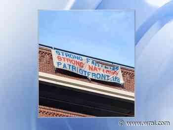 Authorities investigating sign that hate group hung from American Tobacco Campus, other signs hung around downtown Durham