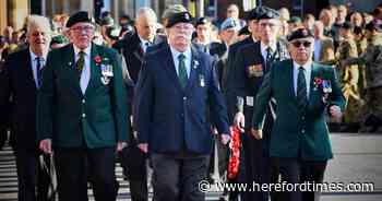 In pictures: Remembrance Sunday in Herefordshire