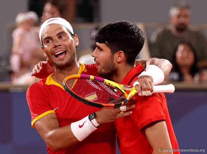 Carlos Alcaraz can't wait to play alongside his hero Rafael Nadal a last time