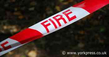 Moped fire in York started deliberately, crews say