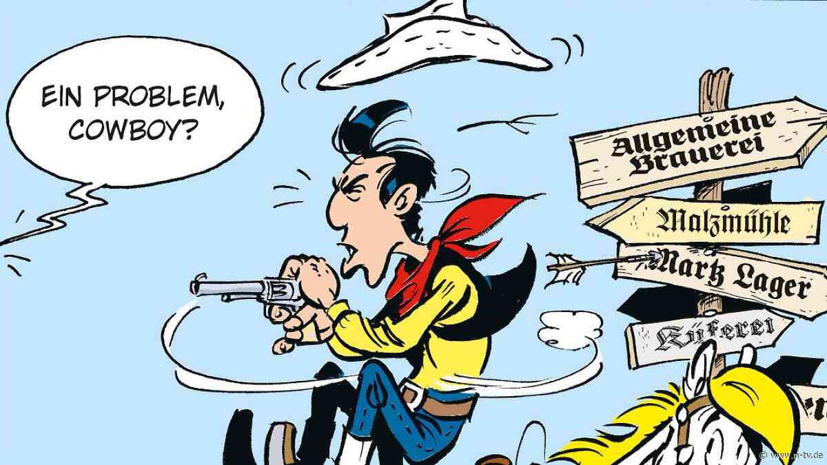 Genosse Cowboy, Bier und Marx: Lucky Luke bekommt es mit deutschen Siedlern zu tun