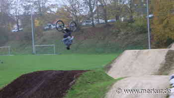 Auf dem Dirtpark in Attenkirchen geht es endlich rund