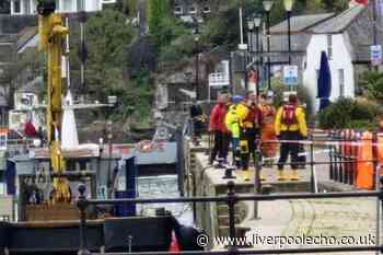 Man dies after car plunges into river prompting major rescue operation