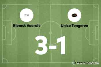 Riemst wint duel tegen Unico Tongeren B