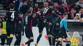 VfB vom Himmel in die Hölle: Eintracht führt nach 86 Minuten 3:0, dann wird es dramatisch