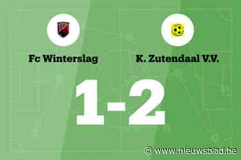 Zutendaal VV B in tweede helft voorbij FC Winterslag