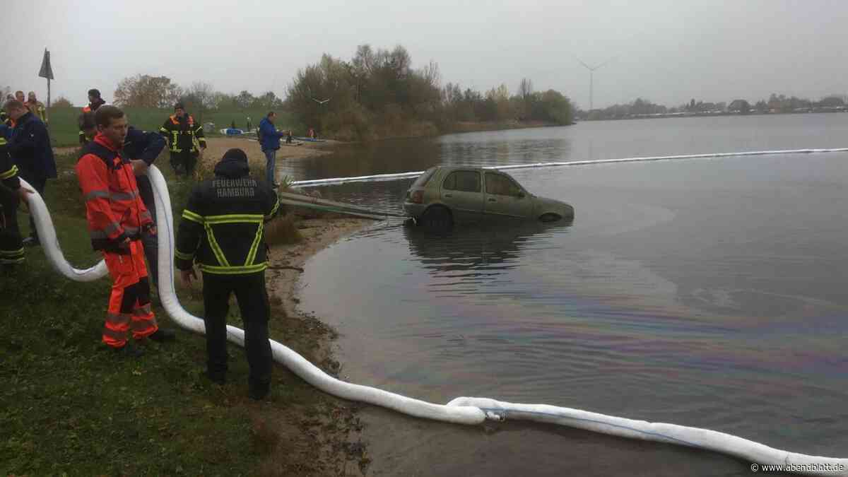 Auto im See versenkt: Polizei als Umweltverschmutzer