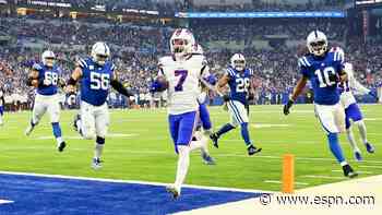 Taron Johnson's 23-yard interception return for TD gives Bills the lead