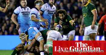 Scotland 15-32 South Africa: Autumn Nations Series rugby union – as it happened