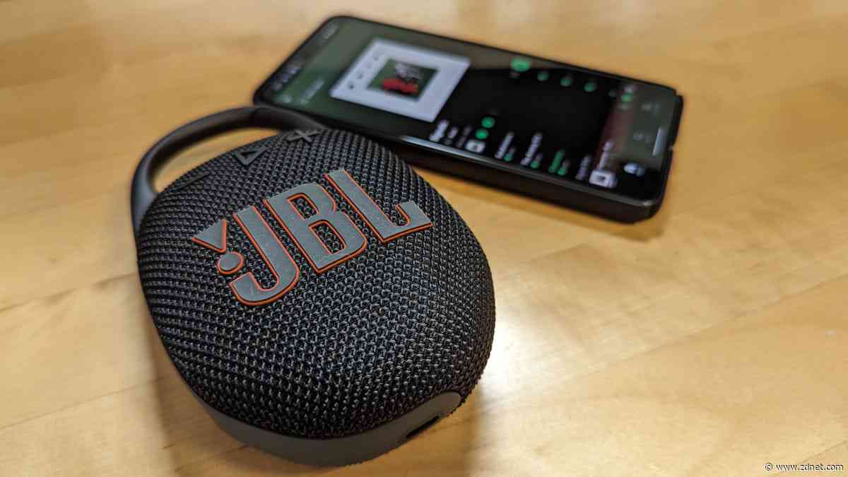 One of the best portable speakers I've tested projects booming sound (and it's 40% off)