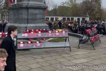 Teessiders turn out to honour the fallen on Remembrance Sunday