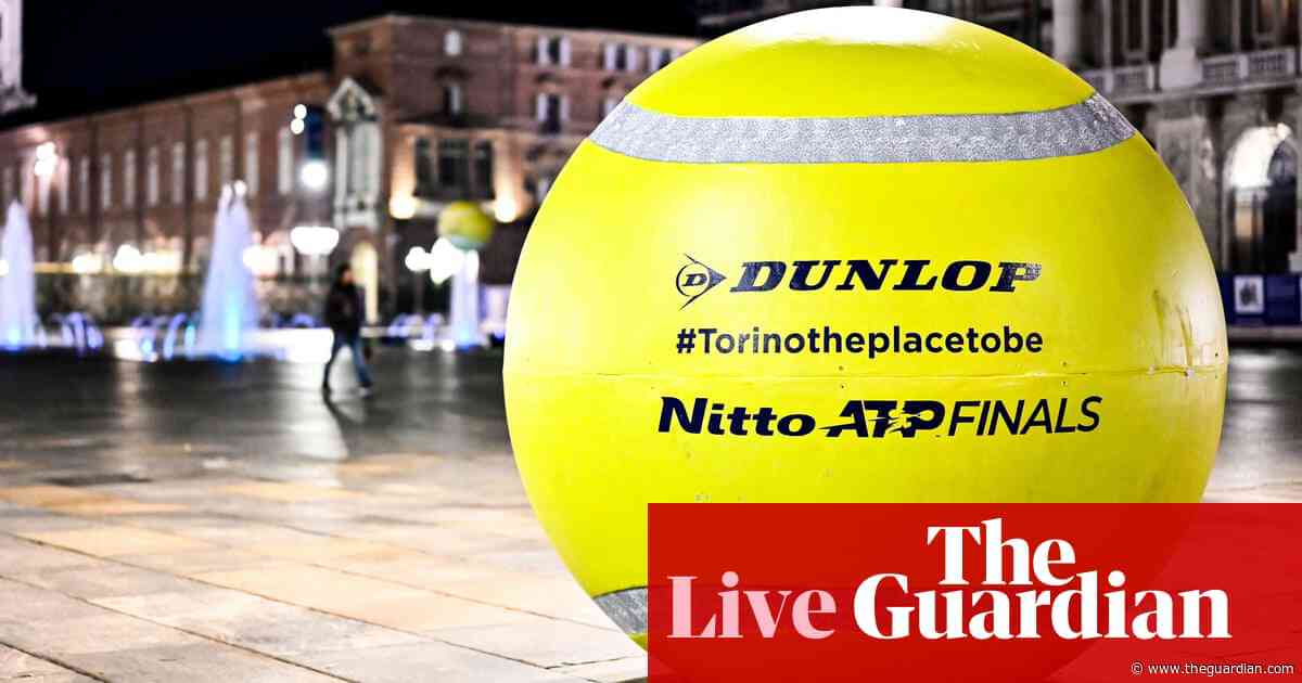 Jannik Sinner v Alex de Minaur: ATP Finals group-stage tennis – live