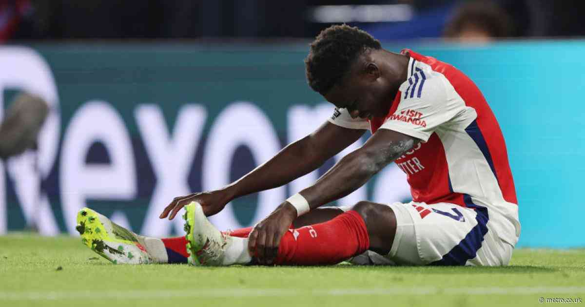 Worrying Bukayo Saka and Declan Rice injury updates from Mikel Arteta