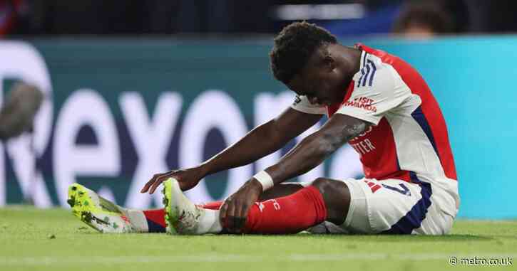 Worrying Bukayo Saka and Declan Rice injury updates from Mikel Arteta