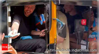 MrBeast and Logan Paul enjoy auto rickshaw ride