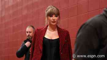 Taylor Swift back at Arrowhead, cheers on Travis Kelce during Broncos-Chiefs