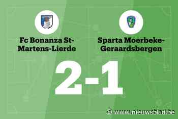 FC Bonanza verslaat Sparta Moerbeke-Geraadsbergen en blijft winnen