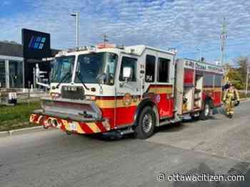 Firefighters extricate driver after pickup flips on Highway 174