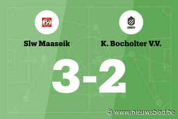 SLW Maaseik maakt tegen Bocholt B einde aan reeks zonder zege