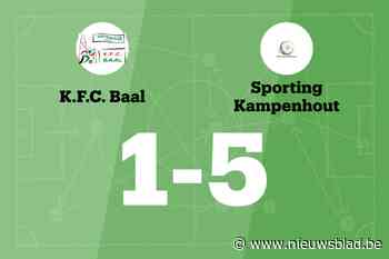 Kampenhout B in goede vorm na weer een overwinning