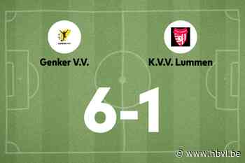 Genk VV overklast Lummen