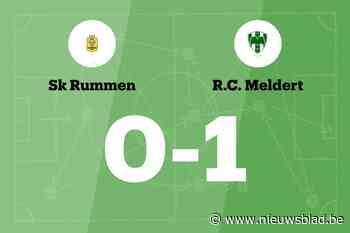 Vijf opeenvolgende overwinningen voor RC Meldert na 0-1 tegen Rummen