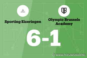 Eizeringen zet ongeslagen reeks voort met 6-1 tegen Olympic Brussels Academy