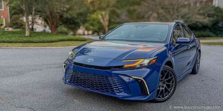 I drove a $43,000 Toyota Camry and saw how the best-selling car in America is now even better