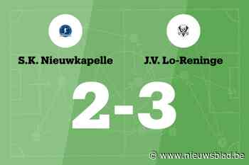 JV Lo-Reninge wint uit van SK Nieuwkapelle