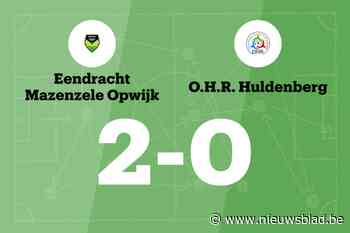 G. Verhoeven bezorgt Mazenzele Opwijk zege tegen OHR Huldenberg