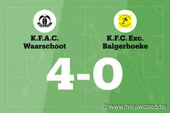 De Muynck maakt twee goals voor FAC Waarschoot in wedstrijd tegen Excelsior Balgerhoeke