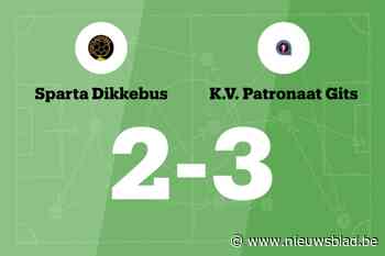 VP Gits wint dankzij één goal verschil van Sparta Dikkebus