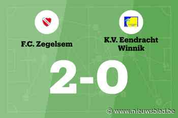 FC Zegelsem zet ongeslagen reeks voort met 2-0 tegen Eendracht Winnik B