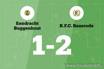 KFC Baasrode wint met één goal verschil van Eendracht Buggenhout