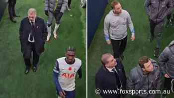 Ange confronts angry fan in latest row with Spurs faithful after shock loss to PL battlers