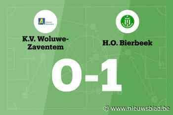 Vijf opeenvolgende overwinningen voor HO Bierbeek na 0-1 zege tegen Woluwe-Zaventem