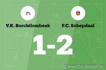 Schepdaal verslaat Borchtlombeek met 1-2 en eindigt reeks zonder overwinning