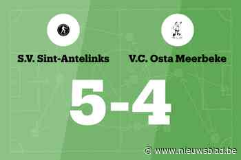 SV Sint-Antelinks wint tegen Osta Meerbeke door treffers van B. Van Den Bossche