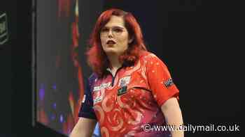 Transgender darts star Noa-Lynn van Leuven suffers second consecutive defeat in the Grand Slam of Darts despite taking first two legs against Ryan Joyce