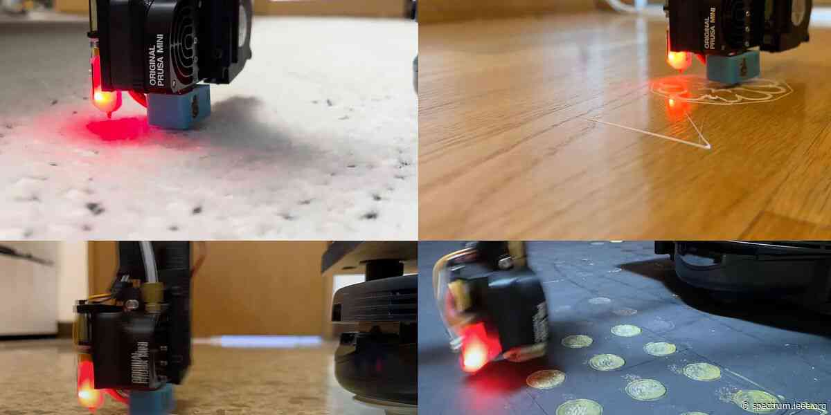 This Mobile 3D Printer Can Print Directly on Your Floor