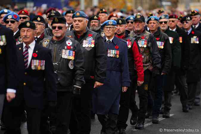 ‘I get goosebumps’: Canadians across the country mark Remembrance Day