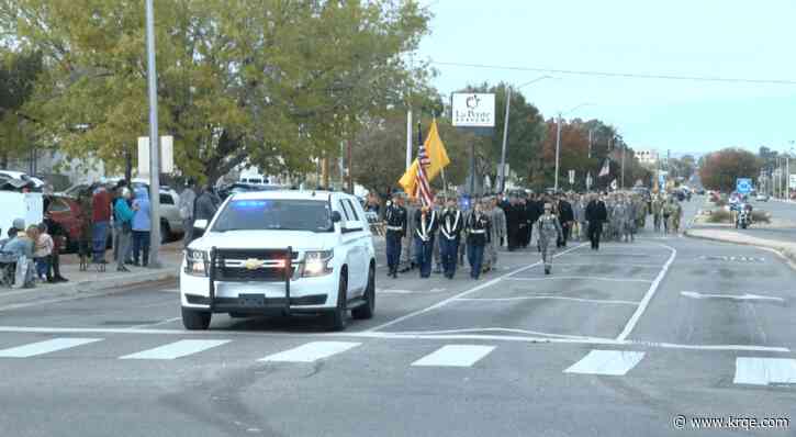 Albuquerque community pays tribute to veterans with parade