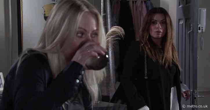 Hungover Lisa Swain wakes up at Carla Connor’s after love declaration in Coronation Street