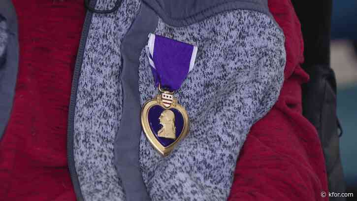 Marine veteran awarded Purple Heart over 50 years after being wounded in Vietnam