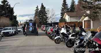 ‘We’ll continue to ride for him’: Calgary motorcycle community pays tribute to fallen member