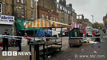 Man charged with murder after stabbings at market