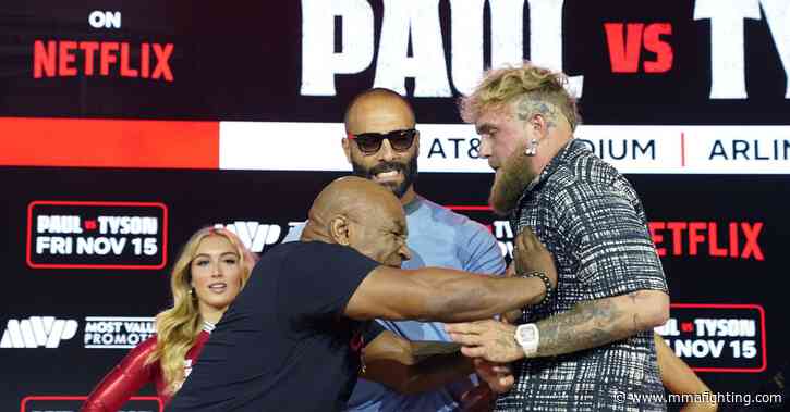 Mike Tyson vs. Jake Paul fight card, start time