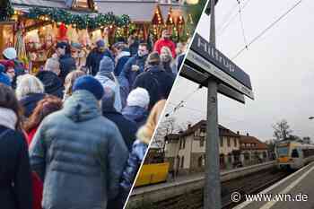 Gesperrte Bahnstrecke sorgt bei Kaufleuten für Unmut