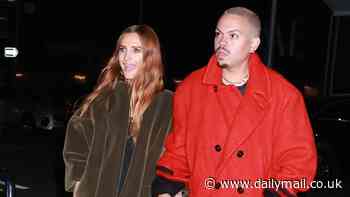 Ashlee Simpson and Evan Ross look loved-up on date night dinner in LA after celebrating a decade of marriage