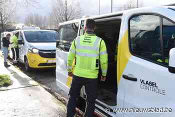 Controle in Beringen: acht bestuurders voor 3.700 euro in krijt bij verkeersbelasting